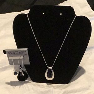 Robert Lee Morris Doorknocker Necklace Set